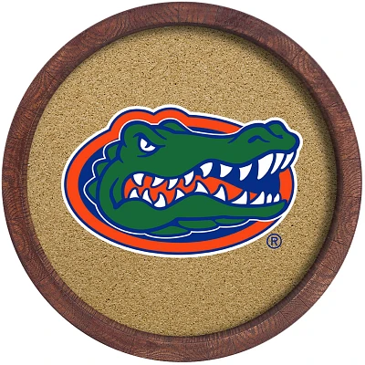 The Fan-Brand University of Florida “Faux” Barrel Framed Cork Board                                                         