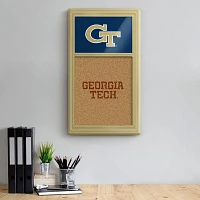 The Fan-Brand Georgia Tech University Dual Logo Cork Note Board                                                                 