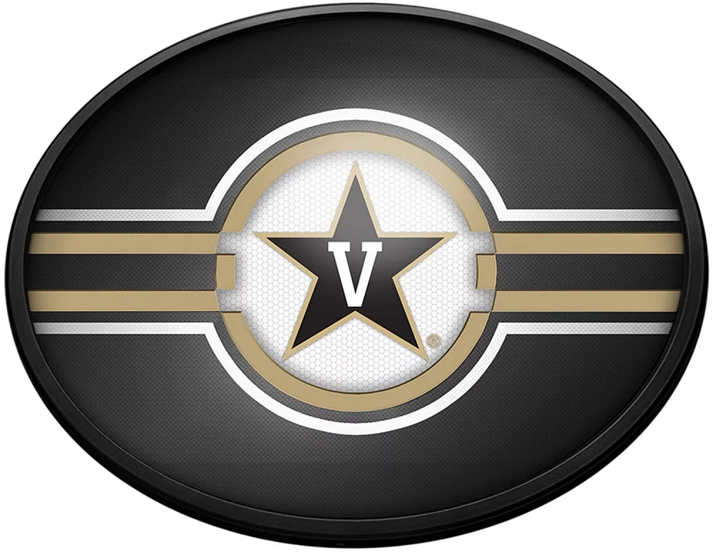 The Fan-Brand Vanderbilt University Oval Slimline Lighted Wall Sign