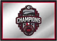 The Fan-Brand University of Georgia National Champions Framed Mirrored Wall Sign                                                