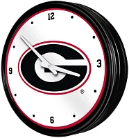 The Fan-Brand University of Georgia Retro Lighted Wall Clock                                                                    