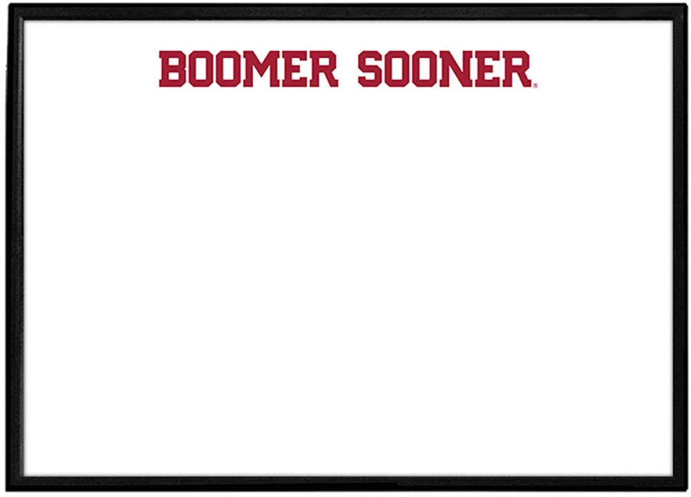 The Fan-Brand University of Oklahoma Boomer Dry Erase Sign                                                                      