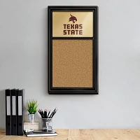 The Fan-Brand Texas State University Cork Note Board                                                                            