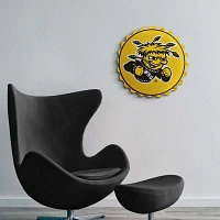 The Fan-Brand Wichita State University WuShock Bottle Cap Wall Sign                                                             