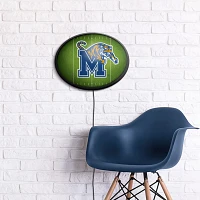 The Fan-Brand University of Memphis On the 50 Oval Slimline Lighted Sign                                                        