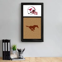 The Fan-Brand Southern Methodist University Dual Logo Cork Note Board                                                           