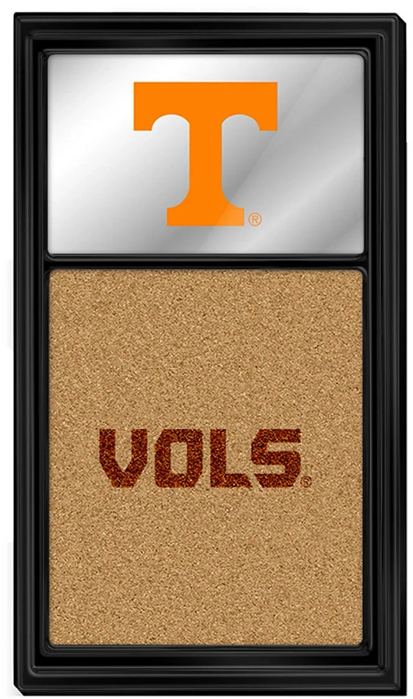 The Fan-Brand University of Tennessee Dual Logo Mirrored Cork Note Board                                                        