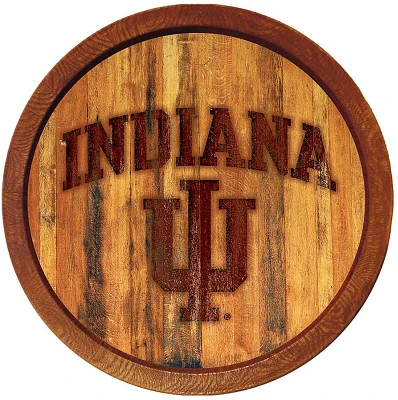 The Fan-Brand Indiana University Faux Barrel Top Sign                                                                           