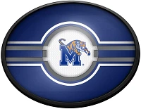 The Fan-Brand University of Memphis Oval Slimline Lighted Wall Sign                                                             