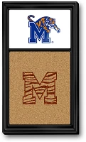 The Fan-Brand University of Memphis Dual Logo Cork Note Board                                                                   