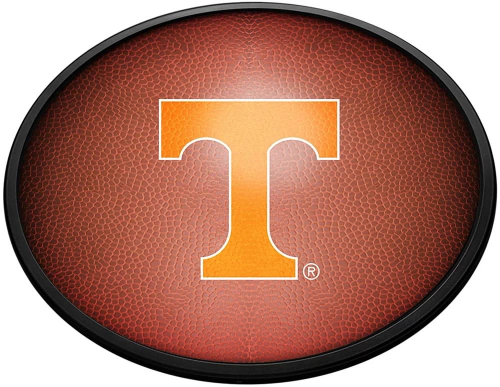 The Fan-Brand University of Tennessee Pigskin Oval Slimline Lighted Wall Sign                                                   