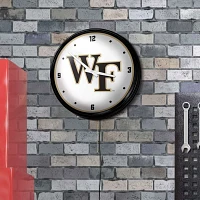 The Fan-Brand Wake Forest University Retro Lighted Wall Clock                                                                   