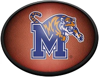 The Fan-Brand University of Memphis Pigskin Oval Slimline Lighted Sign                                                          