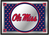 The Fan-Brand University of Mississippi Team Spirit Framed Mirrored Wall Sign                                                   