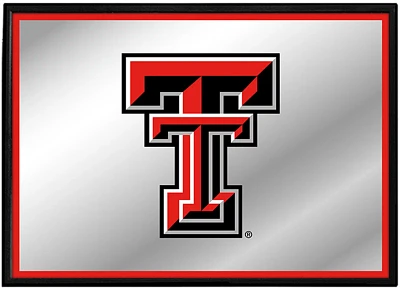 The Fan-Brand Texas Tech University Framed Mirrored Wall Sign                                                                   