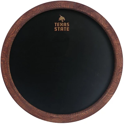 The Fan-Brand Texas State University Barrel Top Chalkboard                                                                      