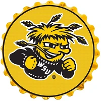 The Fan-Brand Wichita State University WuShock Bottle Cap Wall Sign                                                             