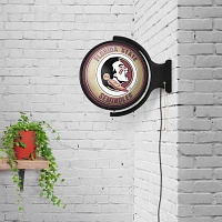 The Fan-Brand Florida State University Round Rotating Lighted Sign                                                              