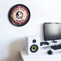 The Fan-Brand Florida State University Ribbed Wall Clock                                                                        