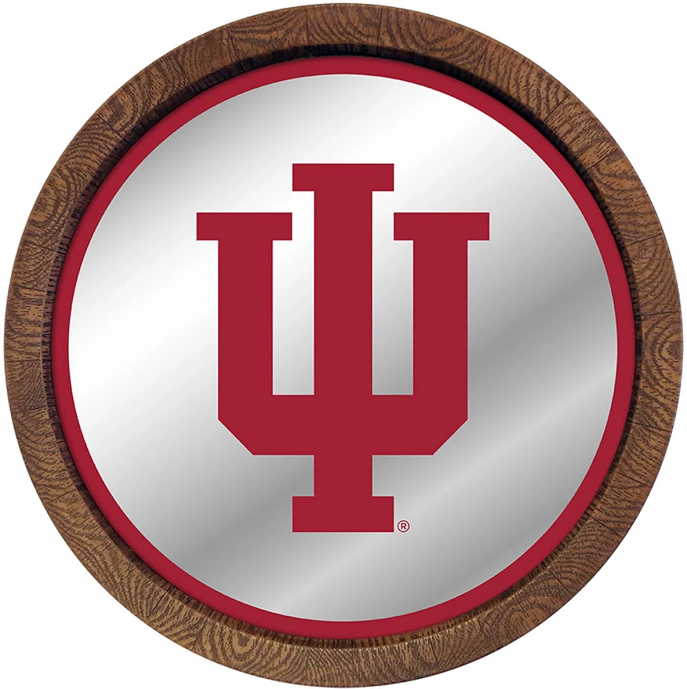 The Fan-Brand Indiana University Barrel Top Mirrored Sign                                                                       