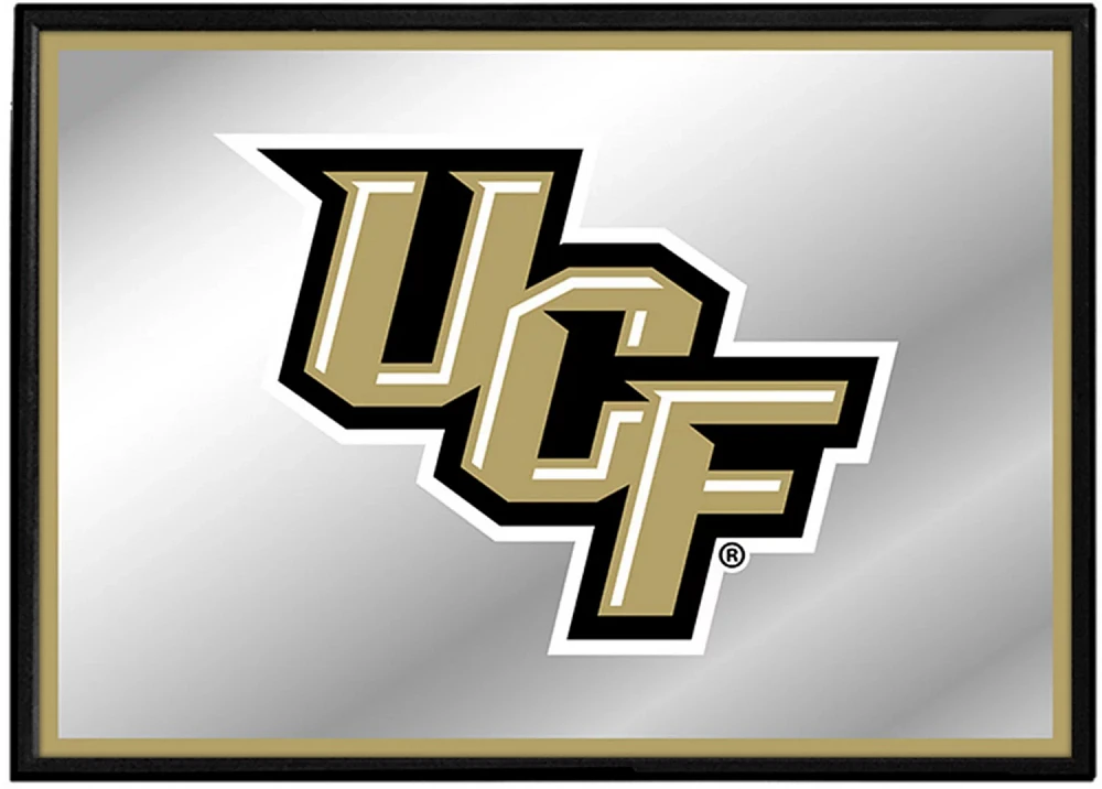 The Fan-Brand University of Central Florida Framed Mirrored Wall Sign                                                           