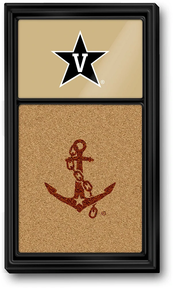 The Fan-Brand Vanderbilt University Dual Logo Cork Note Board                                                                   