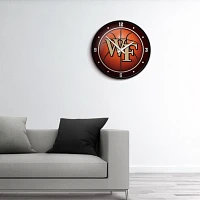 The Fan-Brand Wake Forest University: Basketball Modern Disc Clock                                                              