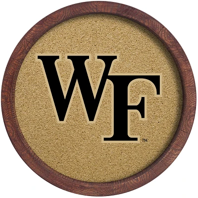 The Fan-Brand Wake Forest University Anchor “Faux” Barrel Framed Cork Board                                                 