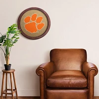 The Fan-Brand Clemson University “Faux” Barrel Framed Cork Board                                                            