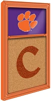 The Fan-Brand Clemson University Dual Logo Cork Note Board                                                                      