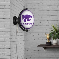 The Fan-Brand Kansas State University Oval Rotating Lighted Sign                                                                