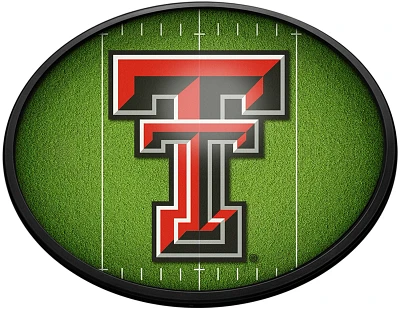 The Fan-Brand Texas Tech University On the 50 Oval Slimline Lighted Wall Sign                                                   