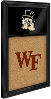 The Fan-Brand Wake Forest University Mascot Dual Logo Cork Note Board                                                           