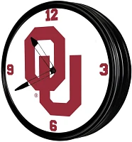 The Fan-Brand University of Oklahoma Retro Lighted Wall Clock                                                                   