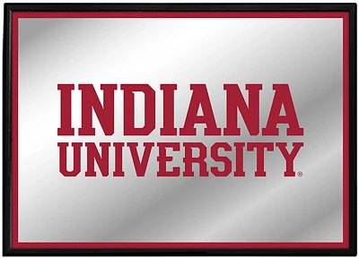 The Fan-Brand Indiana University Framed Mirrored Wall Sign                                                                      