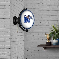 The Fan-Brand University of Memphis Oval Rotating Lighted Sign                                                                  