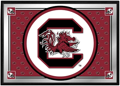 The Fan-Brand University of South Carolina Team Spirit Framed Mirrored Wall Sign                                                