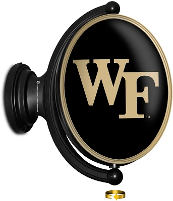 The Fan-Brand Wake Forest University Original Oval Rotating Lighted Sign                                                        