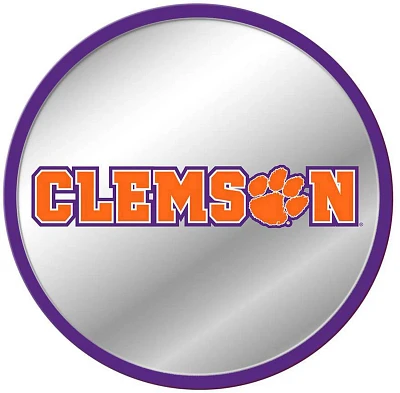 The Fan-Brand Clemson University Modern Mirrored Disc Sign                                                                      