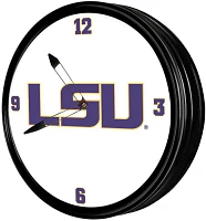 The Fan-Brand Louisiana State University Retro Lighted Wall Clock                                                               