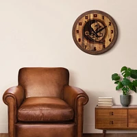 The Fan-Brand Florida State University Branded Faux Barrel Top Clock                                                            