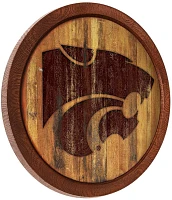 The Fan-Brand Kansas State University Branded Faux Barrel Top Sign                                                              