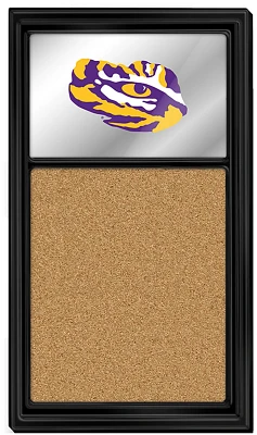 The Fan-Brand Louisiana State University Tiger Eye Mirrored Cork Note Board                                                     