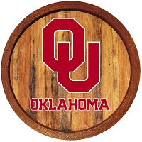 The Fan-Brand University of Oklahoma Faux Barrel Top Sign                                                                       