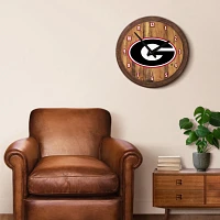 The Fan-Brand University of Georgia Faux Barrel Top Clock                                                                       