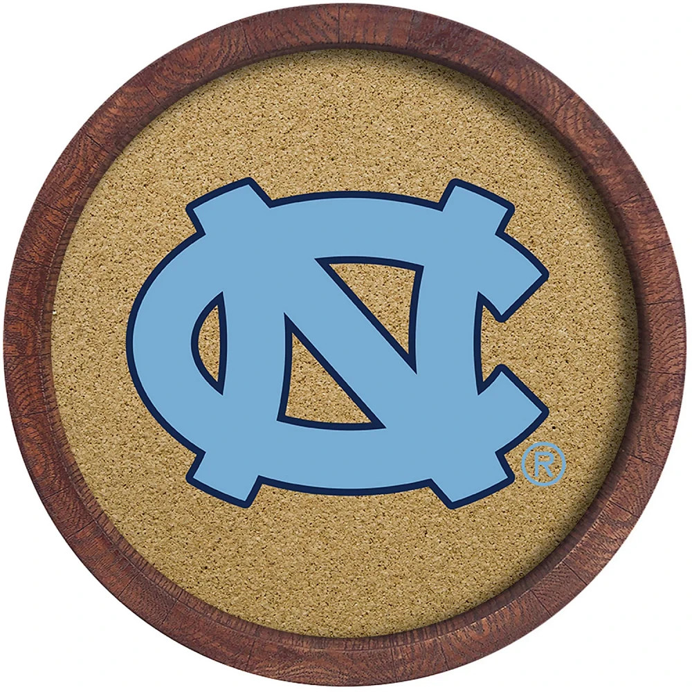 The Fan-Brand University of North Carolina “Faux” Barrel Framed Cork Board                                                  