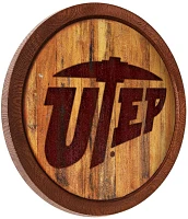 The Fan-Brand University of Texas at El Paso Branded Faux Barrel Top Sign                                                       