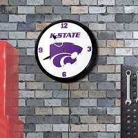 The Fan-Brand Kansas State University K-State Retro Lighted Wall Clock                                                          