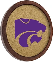 The Fan-Brand Kansas State University “Faux” Barrel Framed Cork Board                                                       