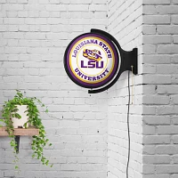 The Fan-Brand Louisiana State University Round Rotating Lighted Sign                                                            